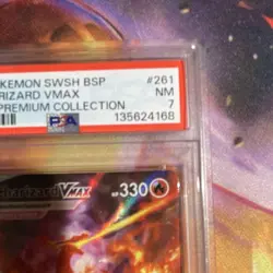 Pokemon Charizard VMAX SWSH261 Ultra-Premium Collection Holo Promo PSA 7 2022 - Image 2