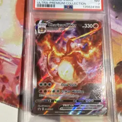 Pokemon Charizard VMAX SWSH261 Ultra-Premium Collection Holo Promo PSA 7 2022 - Image 4