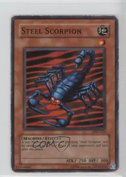 Steel Scorpion Unlimited YuGiOh Metal Raiders #MRD-029 2002 READ - Image 1
