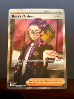 Boss's Orders 256/217 Me: Ascended Heroes Holo Pokemon - Image 1