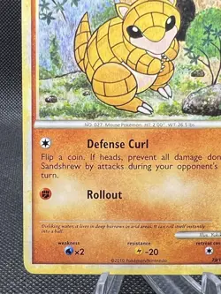 Pokemon TCG HeartGold & SoulSilver Sandshrew Non Holo Common 79/123 LP - Image 5