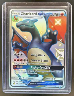 2019 Pokemon SM Hidden Fates Charizard GX #SV49/SV94 - Image 1
