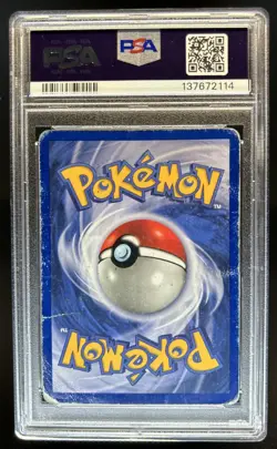 1999 Pokemon Set Blastoise Holo Rare #2/102 PSA 1 - Image 2