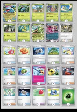 Stylized Mega Venusaur TCG Deck | Competitive Tournament Ready | Pokemon Decks - Image 4