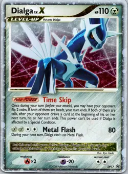 Dialga LV.X #DP17 Holo Diamond and Pearl Promos Pokemon HP/DMG - Image 1