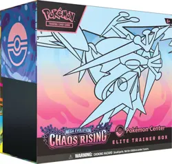 Chaos Rising Pokemon Center Elite Trainer Box PC ETB Sealed Confirmed PRESALE - Image 1