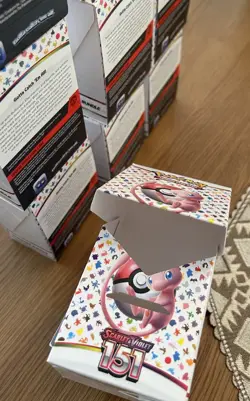 EMPTY Pokemon Scarlet & Violet 151 Booster Bundle Box Lot of 10 Empty Boxes - Image 5