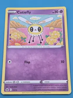 Cutiefly 11/15 McDonalds 2022 Match Battle Pokemon LP - Image 1