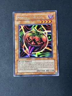 Yugioh Mystic Tomato MRL-094 Magic Ruler- Rare Unlimited Edition - MP - Image 1