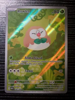 Rowlet 090/088 - ME03 Perfect Order - IR Illustration Rare - NM/M - Pokemon TCG - Image 1