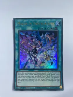 YUGIOH MALISS IN UNDERGROUND ULTRA RARE CRBR-EN021 NEAR MINT - Image 1