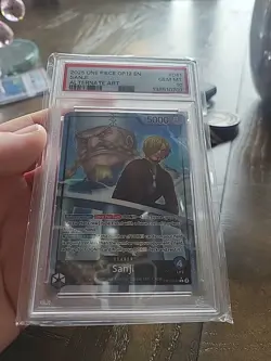 2025 One Piece Op12 EN Sanji ALT Art PSA10 - Image 1