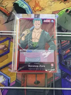 One Piece TCG: Zoro Demo Deck With Playmat Sealed - NM - Image 1
