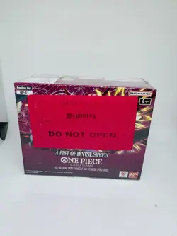 One Piece Op-11 A Fist of Divine Speed English Booster Box New Sealed 🔥! - Image 1