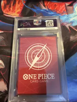 2025 ONE PIECE JPN OP14-THE AZURE SEA'S SEVEN ALTERNATE ART BOA HANCOCK PSA 9 - Image 2