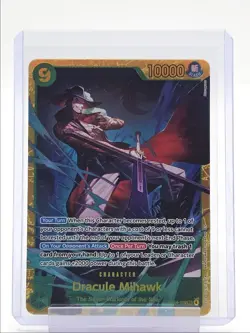 DRACULE MIHAWK 2026 ONE PIECE AZURE SEA'S SEVEN SECRET RARE #OPO14-119 Q4402 - Image 1