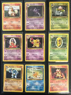 Pokemon Base Set 102/102 100% Complete Set Charizard Binder Lot WOTC Cards NM-LP - Image 4
