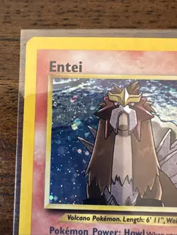 Pokemon Entei Neo Revelation TCG Holo Unlimited Rare Card 6/64 - Image 2
