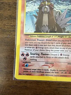 Pokemon Entei Neo Revelation TCG Holo Unlimited Rare Card 6/64 - Image 5