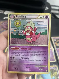 Slowking 2010 12/123 Holo Rare Pokemon TCG Card Stage 1 80 HP English - Image 1