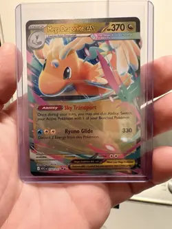 Mega Dragonite Ex 152/217 Ascended Heroes Holo Pokemon Card TCG NM - Image 2
