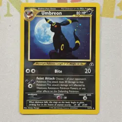 Pokemon Umbreon Holo Rare TCG Card Neo Discovery 13/75 Near Mint - Image 2