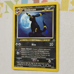 Pokemon Umbreon Holo Rare TCG Card Neo Discovery 13/75 Near Mint - Image 4