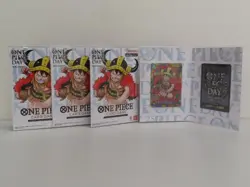 (4) Lot 2025 One Piece Day '25 Premium TCG Card Game Collection Sealed Pack (b) - Image 1