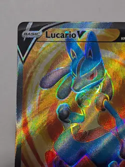 Lucario V SWSH213 SWSH: Sword & Shield Promo Cards Holo - Image 5