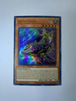 Abyss Shark LED9-EN001 Ultra Rare 1st Ed NM | YuGiOh - Image 1