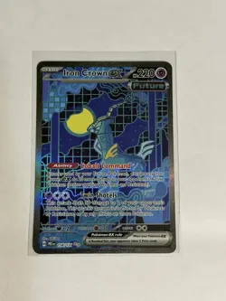 Pokemon TCG Iron Crown EX Prismatic Evolutions Card 158/131 Sir - Image 1