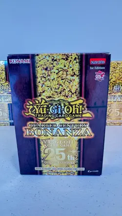 Yu-GI-Oh Quarter Century BONANZA Box, Trading Card Game, Factory Sealed! - Image 2