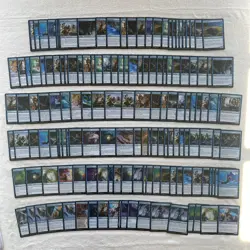 MTG Mono Blue Cards X150 Bundle Job Lot Bulk Collection Various Sets - Image 1