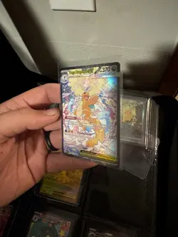 Pokemon Mega Dragonite EX 290/217: 370 HP Full Art Holo EX Card English - Image 1