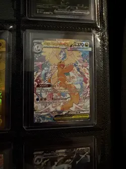 Pokemon Mega Dragonite EX 290/217: 370 HP Full Art Holo EX Card English - Image 3