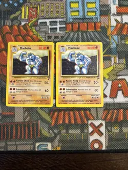 Pokemon Machoke Base Set 2 Vintage Card #49/130 Wotc 2000 (x2) - 💎🔥 Set Of 2 - Image 1