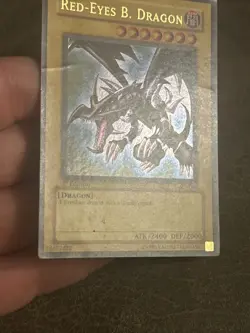 Yugioh! MP Red-Eyes B. Dragon - SDJ-001 - Ultra Rare - 1st Edition Moderately Pl - Image 3