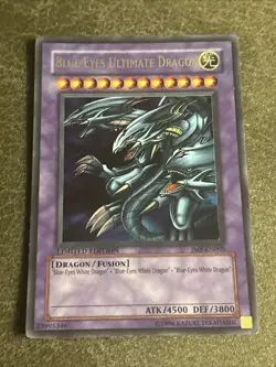 Yugioh Blue-Eyes Ultimate Dragon JMP-EN005 Ultra Rare Limited Edition MP - Image 1