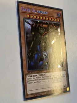 Gate Guardian SGX2 Holo Bleed Secret Rare Yugioh 1st Edition Speed Duel Card VLP - Image 2
