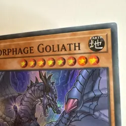 YUGIOH FIGA-EN057 Amorphage Goliath Super Rare 1st Edtion NM - Image 5