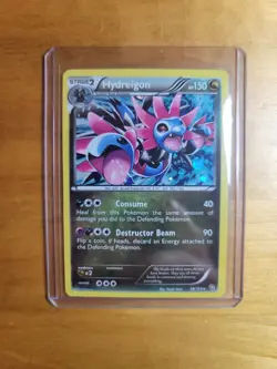 Hydreigon 098/124 Blister Exclusives Cosmos Holo Rare 2012 Pokemon Card NM - Image 3