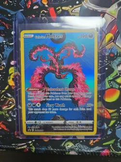 Pokemon TCG Galarian Moltres Black Star Promo SWSH284 Crown Zenith Card NM - Image 1