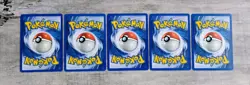 Pokemon Vintage GYM HEROES Card Lot 1999 WOTC LP - Image 5