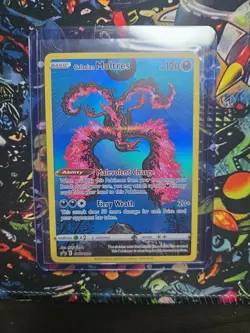 Pokemon Galarian Moltres TCG SWSH284 Sword & Shield Promo Card Holo NM Condition - Image 1