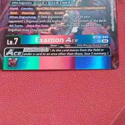 Digimon Trading Card Game - Examon Ace BT20-045 X-ANTIBODY - Image 3