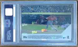 PSA9 Topps Now 2018 5J Major League Debut Ohtani Shohei Rookie Card Angels Japan - Image 3
