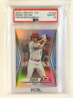 PSA10 2023 TOPPS LAA2 International Trading Card Day Stadium Card Day Shohei Oht - Image 2