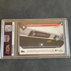 PSA10 Serial Numbered Shohei Ohtani Limited to 10 Copies Red Parallel Topps Card - Image 2