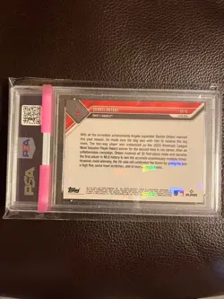 PSA10 Shohei Ohtani Dog Decopin Co starring MVP Award Commemorative Card TOPPS N - Image 2