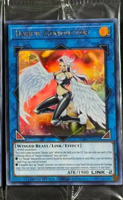 Yugioh Harpie Conductor LART-EN026 Lost Art Ultra Rare Sealed - Image 1